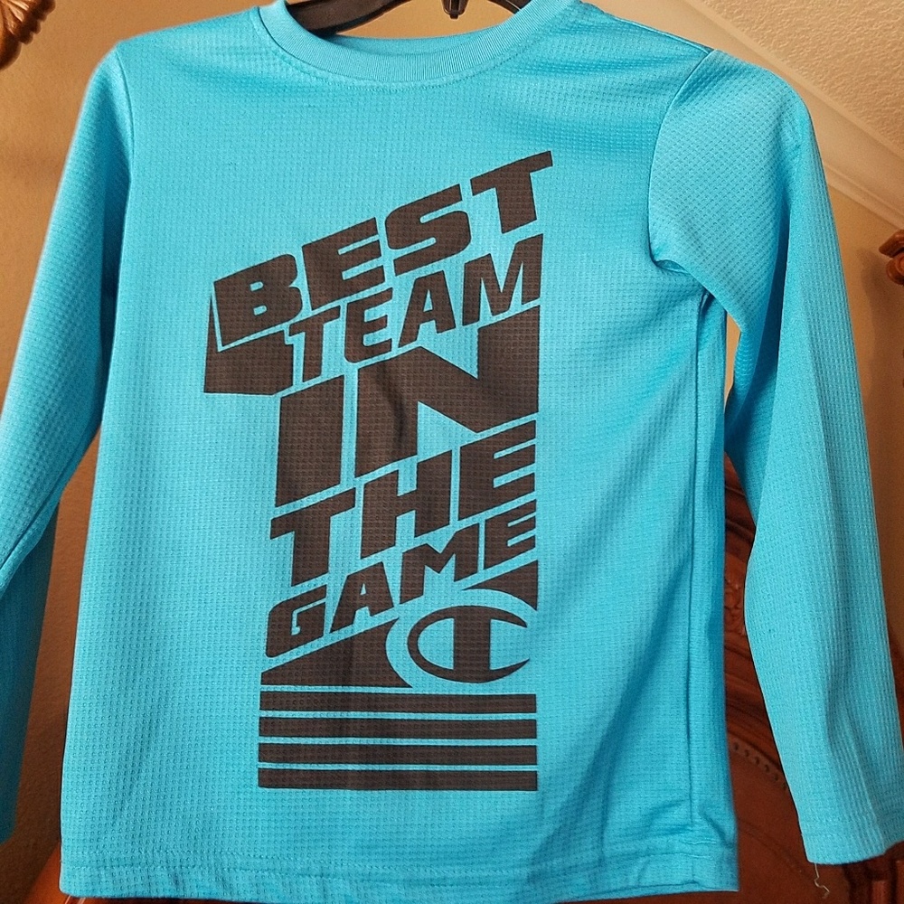 Champion dri-fit long sleeve lot of 2  boys medium